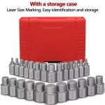 Jeu d'outils pour véhicules lourds de 25 pièces à tête hexagonale – Image 4